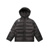 Winter Unisex Hooded Down Jackets For 3-14 Years Girls Boys Thermal Thick Down Coats Kids Children Sports Warm Outerwear
