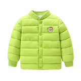 autumn/winter children's down cotton padded coats jacket boys and girls clothes kids baby liner warm short  garment fashion