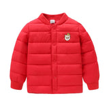 autumn/winter children's down cotton padded coats jacket boys and girls clothes kids baby liner warm short  garment fashion