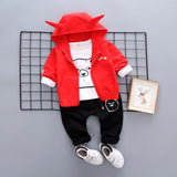 baby boy clothes male children clothing 3 pieces sets cheap china products boy jackets coat outerwear t shirt pants trousers