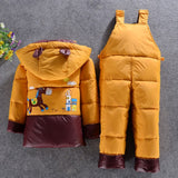 baby girl clothes children's winter duck down coat set baby outdoor clothing baby boys jacket suit jacket infant warming clothes