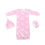 baby girl sleeping clothes bathrobe unisex cotton infant  born sleeper baby sleep gown