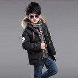 children's winter jacket boys kids outerwe co hooded long warm thick boys parkas coats child skiing co for adolescents