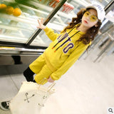 childrens clothes 2008 spring 	 clothing set for teenage girls 2 pieces sweatshirt +trousers