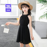 elegant baby girl chiffon dress party princess costume for big girls dresses kids teenage clothes size 3456 7 8 9 10 11 12 years