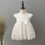 infant clothes girl summer baby girls dress Kids white first birthday one year lace Cute party dresses Newborn princess wear