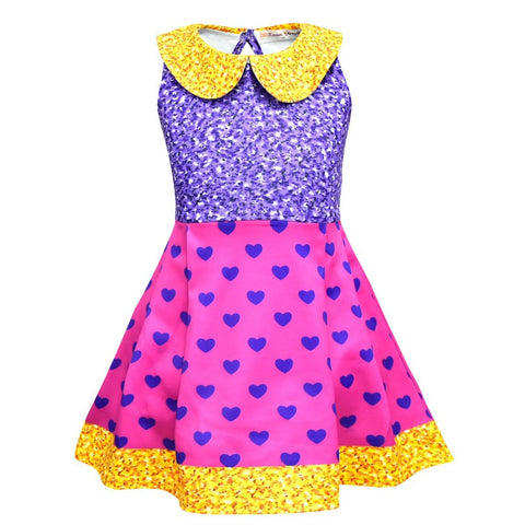 kids Dress for Girls Kids Floral Christmas Dress Children's Party Costume Cute Infant Girl Clothes 2 3 4 5 6 7 8 9 10 Years Girl