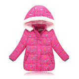 arrival girl jacket warm outwe winter co girls kids jacket thick baby girls winter jacket for girl hooded Trench