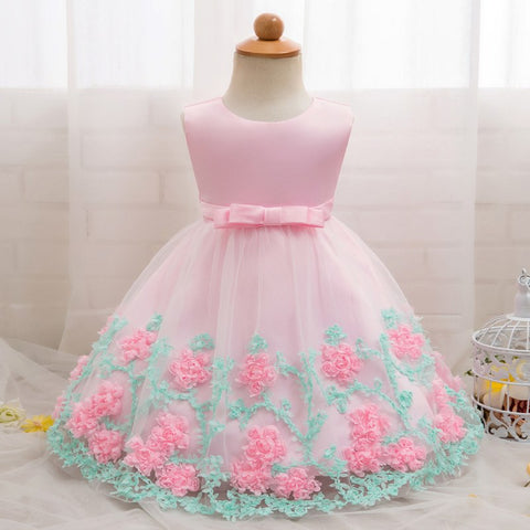 bron baby first birthday dress outfits kids dresses for girls christening party wear baby costume infantil vestidos 1 2 years